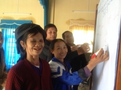CECD delivered technical support training on water cement tank management for Crab hatchery for Farmers in Viet Nam